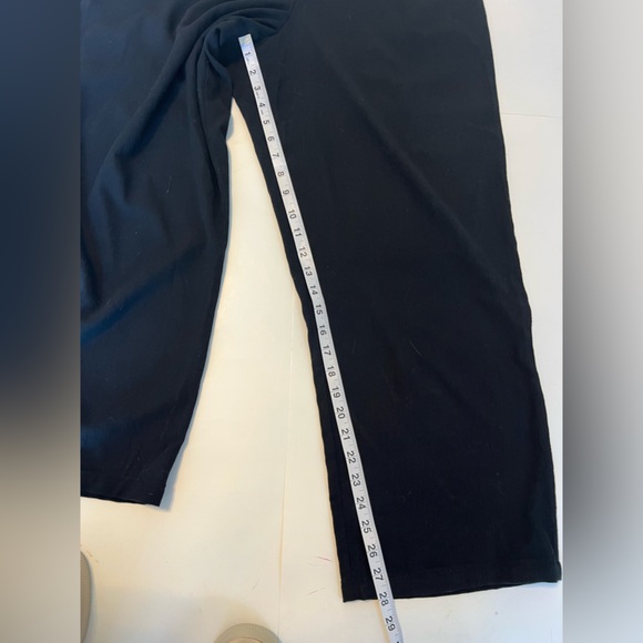 Pendelton Relaxed Elastic Waist Tie Trousers Black size 18 - Picture 10 of 12